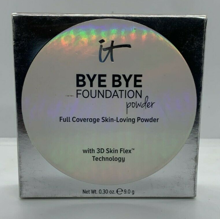 It Cosmetics, Bye Bye Foundation Powder 0.30 oz (Deep Ebony)