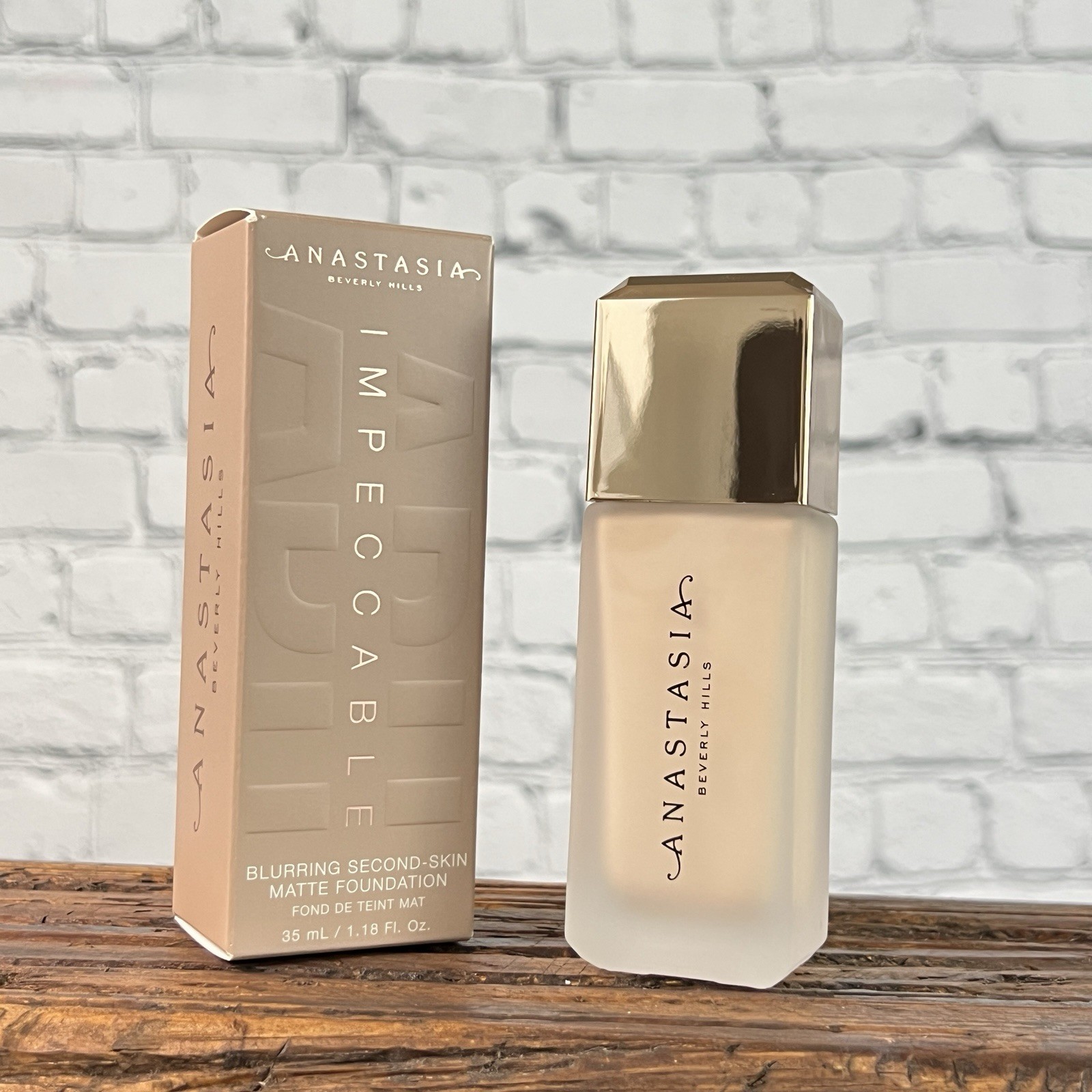 ANASTASIA Impeccable Blurring Second- Skin Matte Foundation 000N 1.18oz