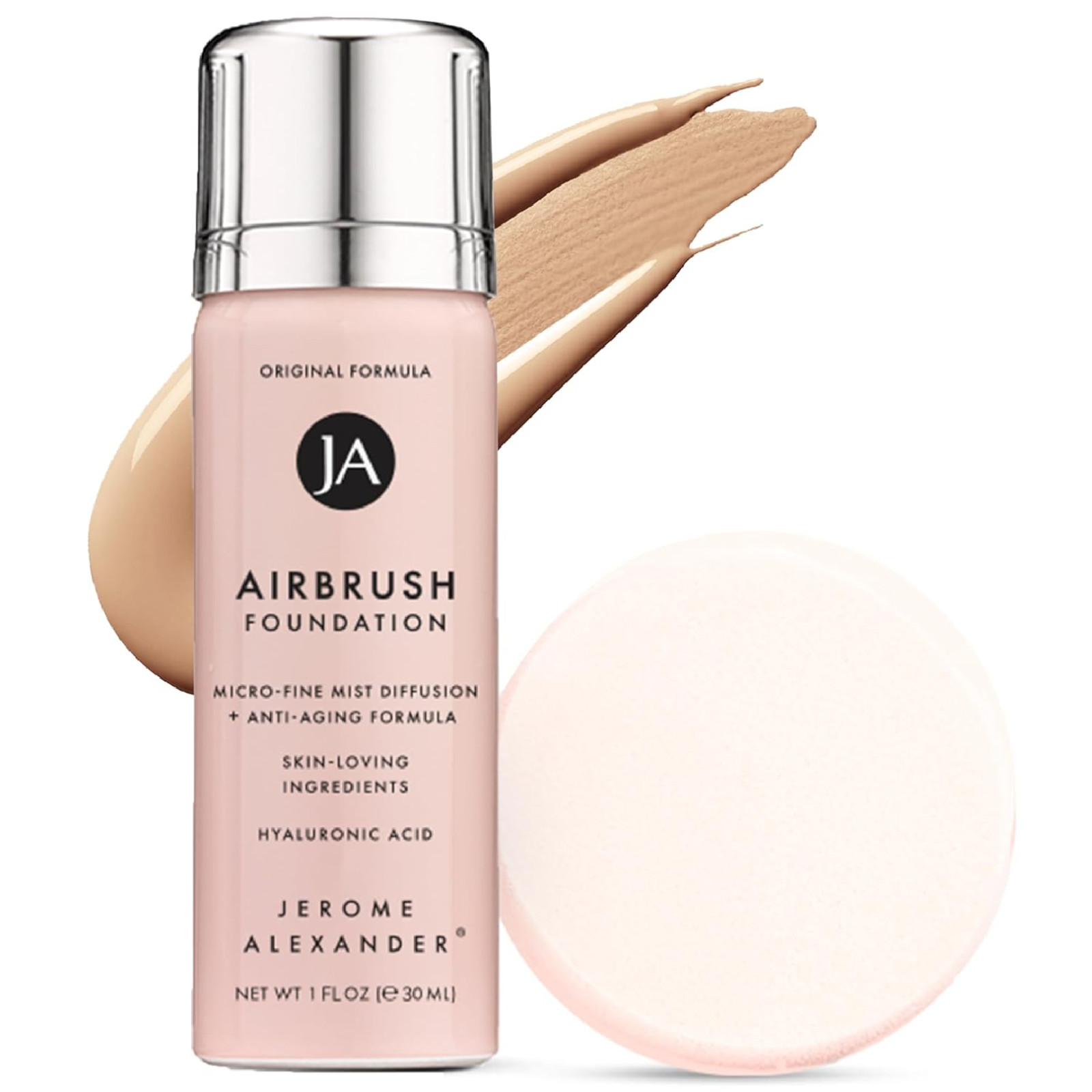 MagicMinerals AirBrush Foundation by Jerome Alexander, Mini Travel Size 1FL Oz,
