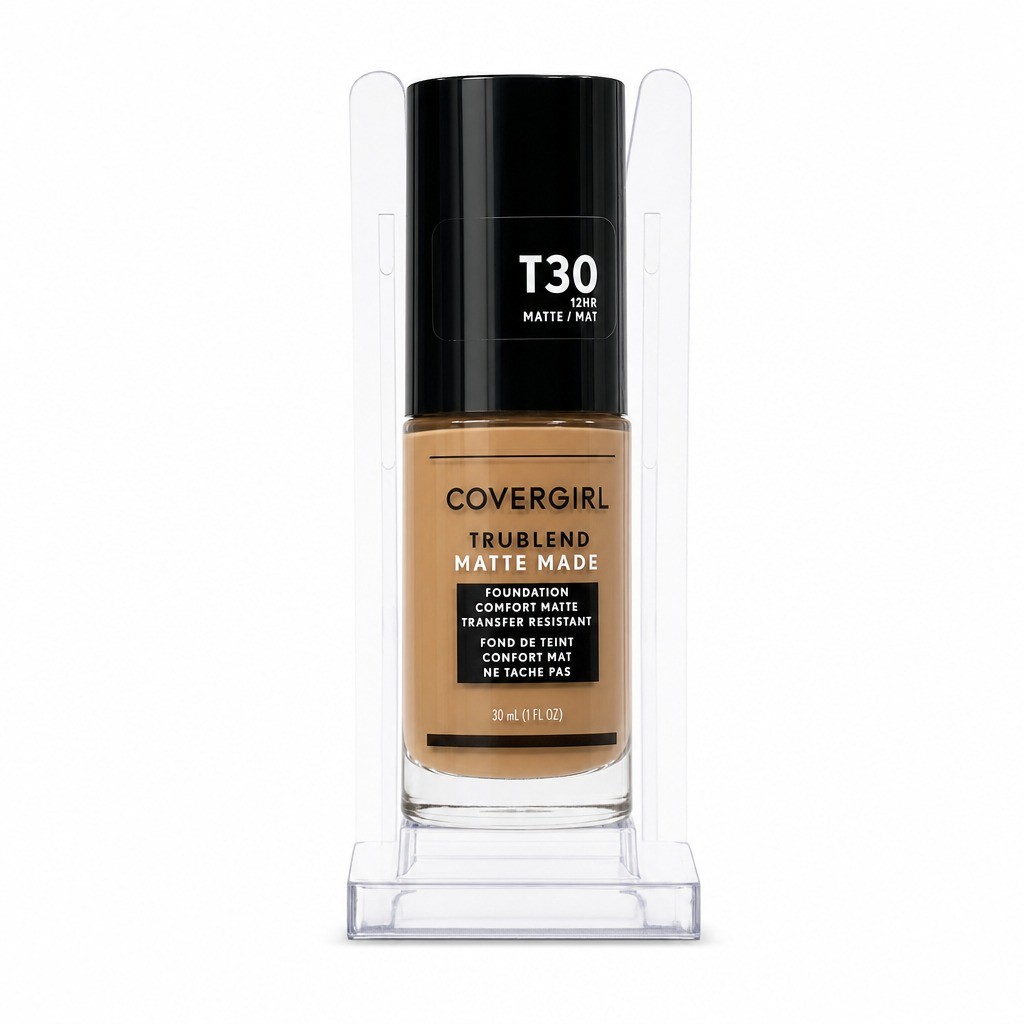 COVERGIRL TruBlend Matte Made Liquid Foundation Warm Honey 1.15oz