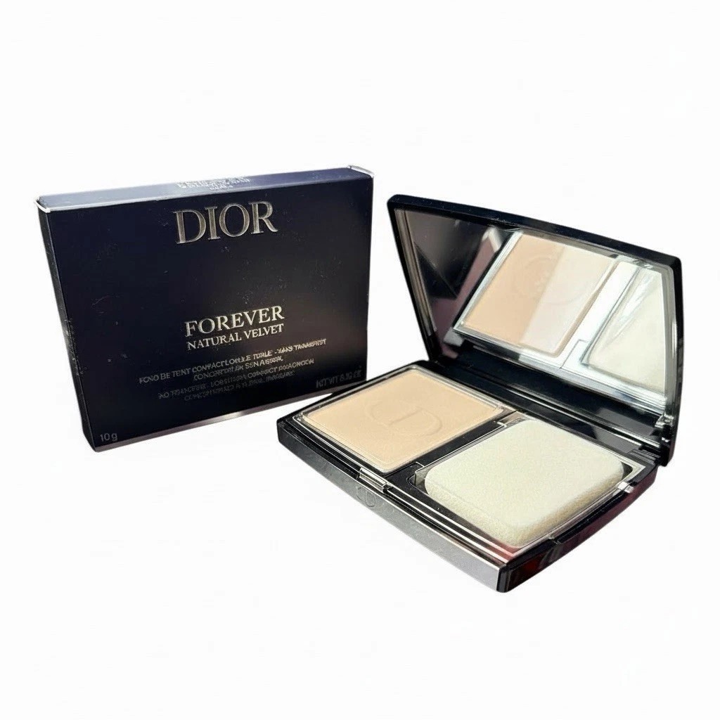 DIOR Forever Natural Velvet Compact Foundation 0N Neutral NIB New