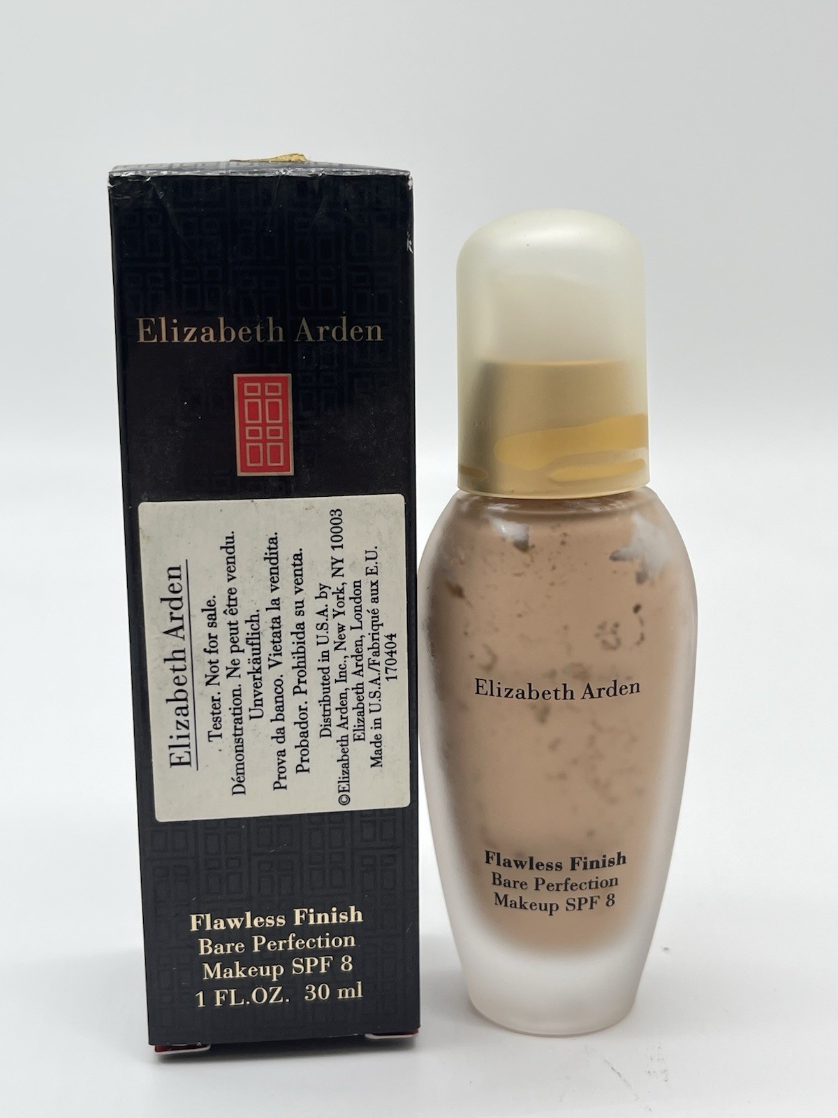 Elizabeth Arden Flawless Finish Bare Perfection Warm Sunbeige #52 SPF 8, 1 fl oz