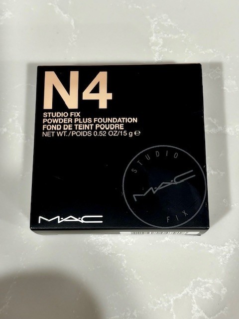 NIB M·A·C Studio Fix Powder Plus Foundation N4 0.52 oz Original Formula Oil Free