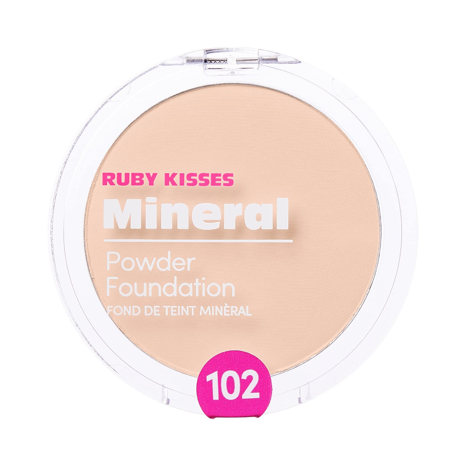 Mineral Pressed Foundation, Medium to Full Coverage Natural Finish 0.35 Ounce…