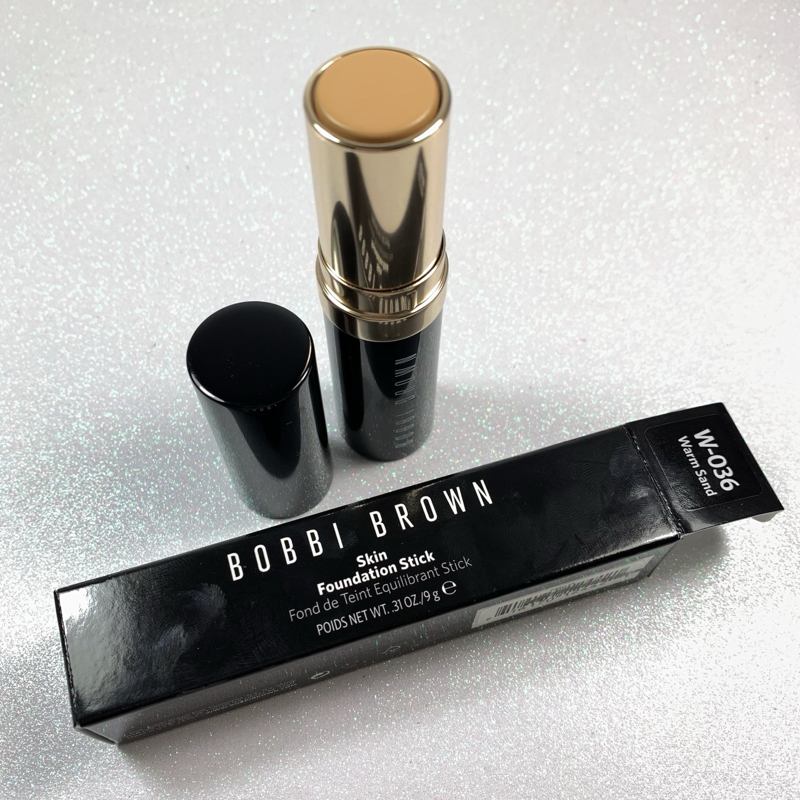Bobbi Brown Skin Foundation Stick Warm Sand W-036 BNIB Full Size