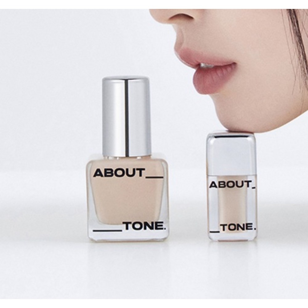 ABOUT TONE Skin Layer Fit Foundation 30ml 21 Warm Light SPF30 K-Beauty