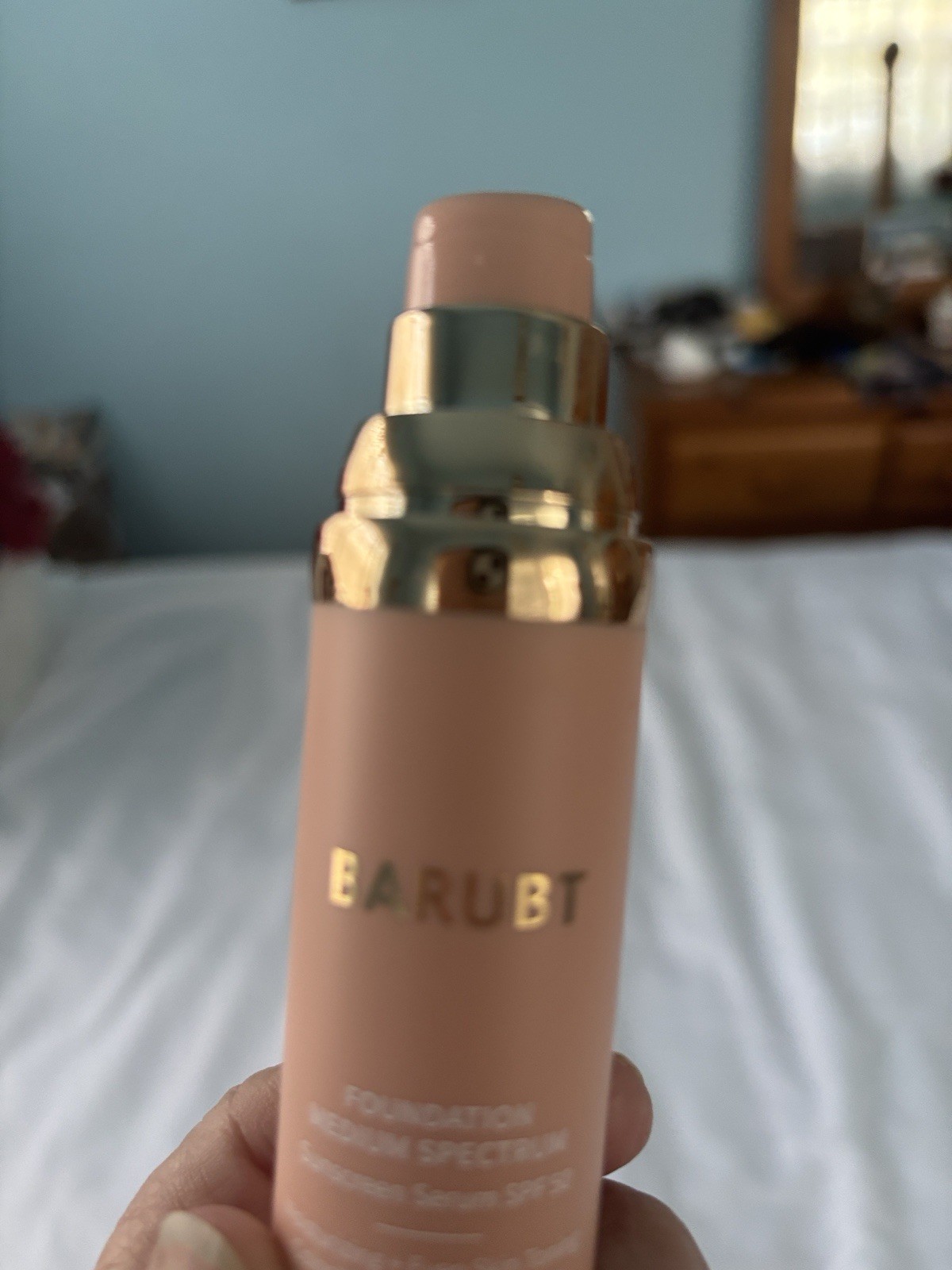 BARUBT Medium Spectrum Foundation Serum Medium Coverage SPF 50, 1.4 fl oz