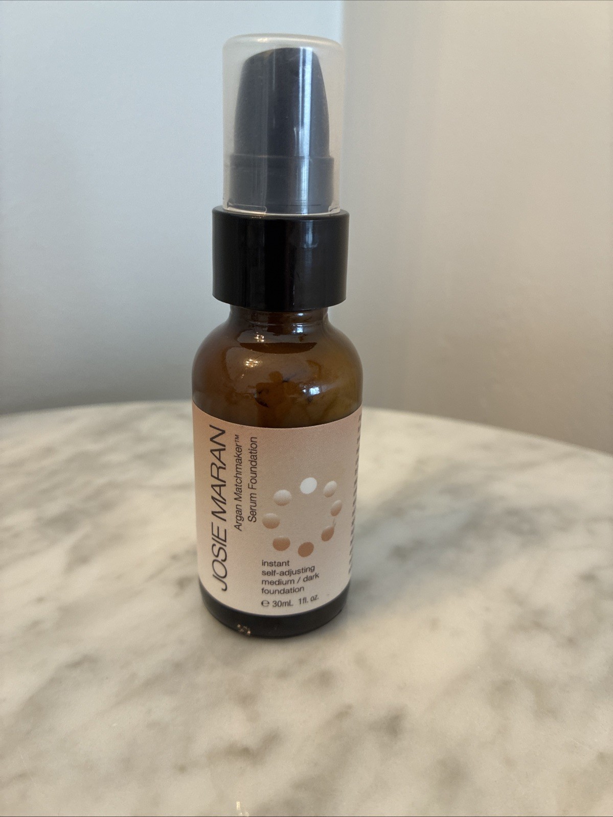 Josie Maran Argan Matchmaker Serum Foundation Medium / Dark 1 oz.