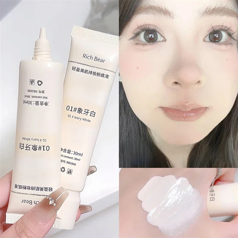 Moisturizing Liquid Foundation BB Cream Waterproof Long Lasting Concealer