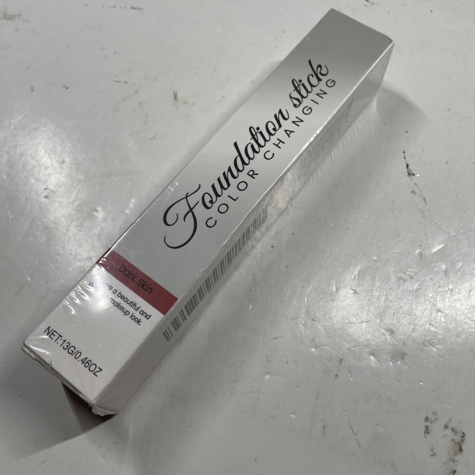 Color Changing Foundation Stick Dark Skin EXP 09/23/28 Sealed New