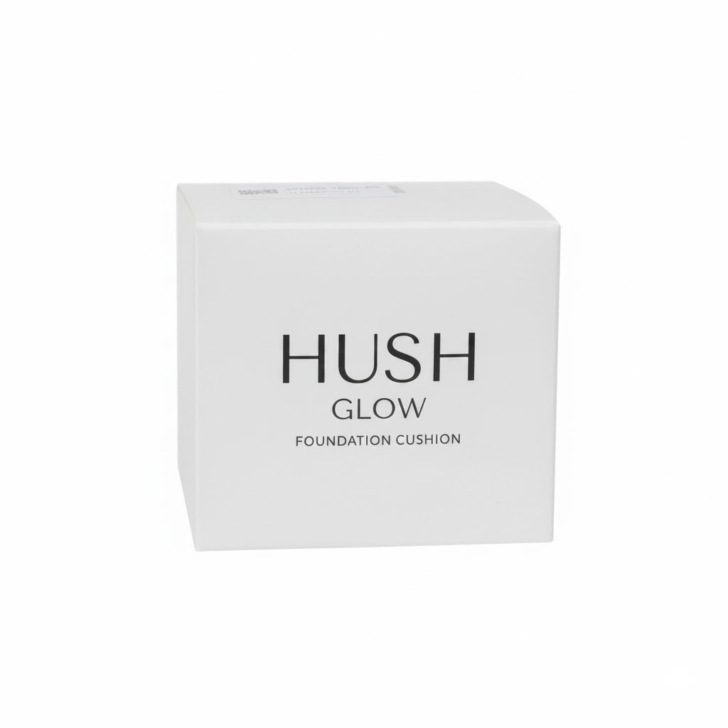 NEW Hush Glow Foundation Cushion Warm Medium Skin Tone SEALED EXP: 10/21/2030