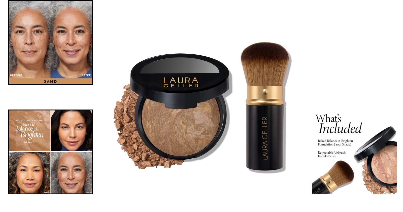 Flawless Hydrating Foundation + Kabuki Brush – For Mature & Sensitive Skin