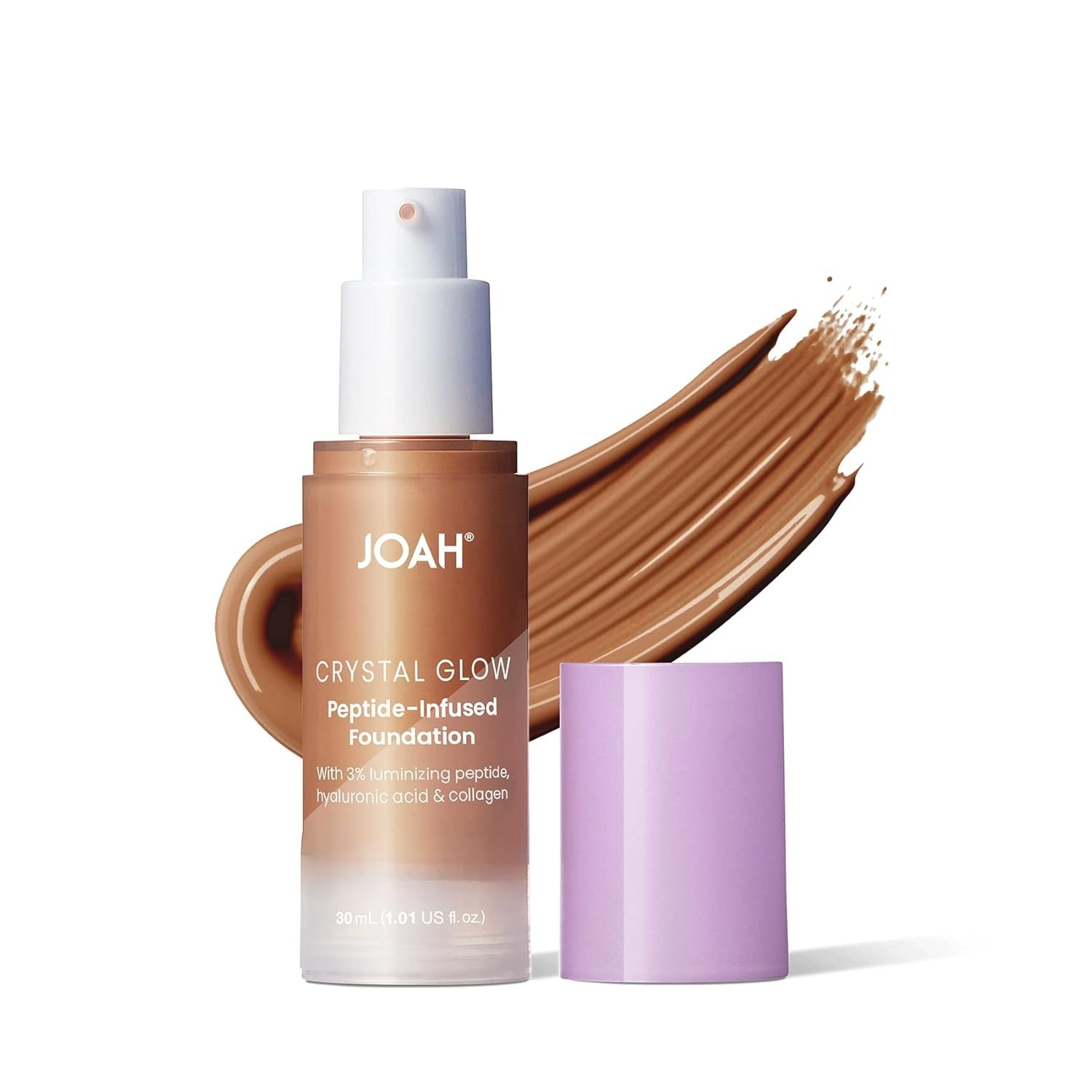 JOAH Crystal Glow Peptide-Infused Korean Foundation 2-in-1 YOU CHOOSE (L67)