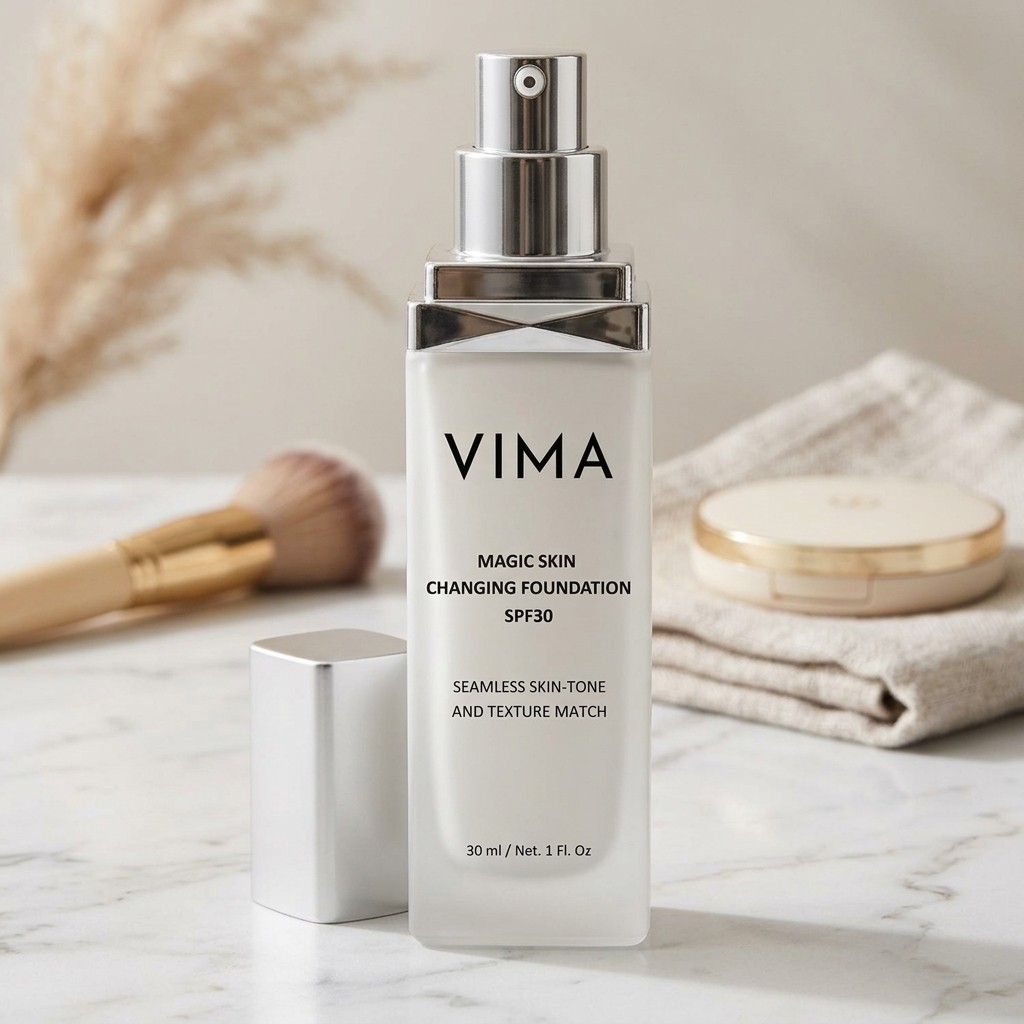 Vima Magic Skin Changing Foundation SPF30 Vegan Fragrance Free New