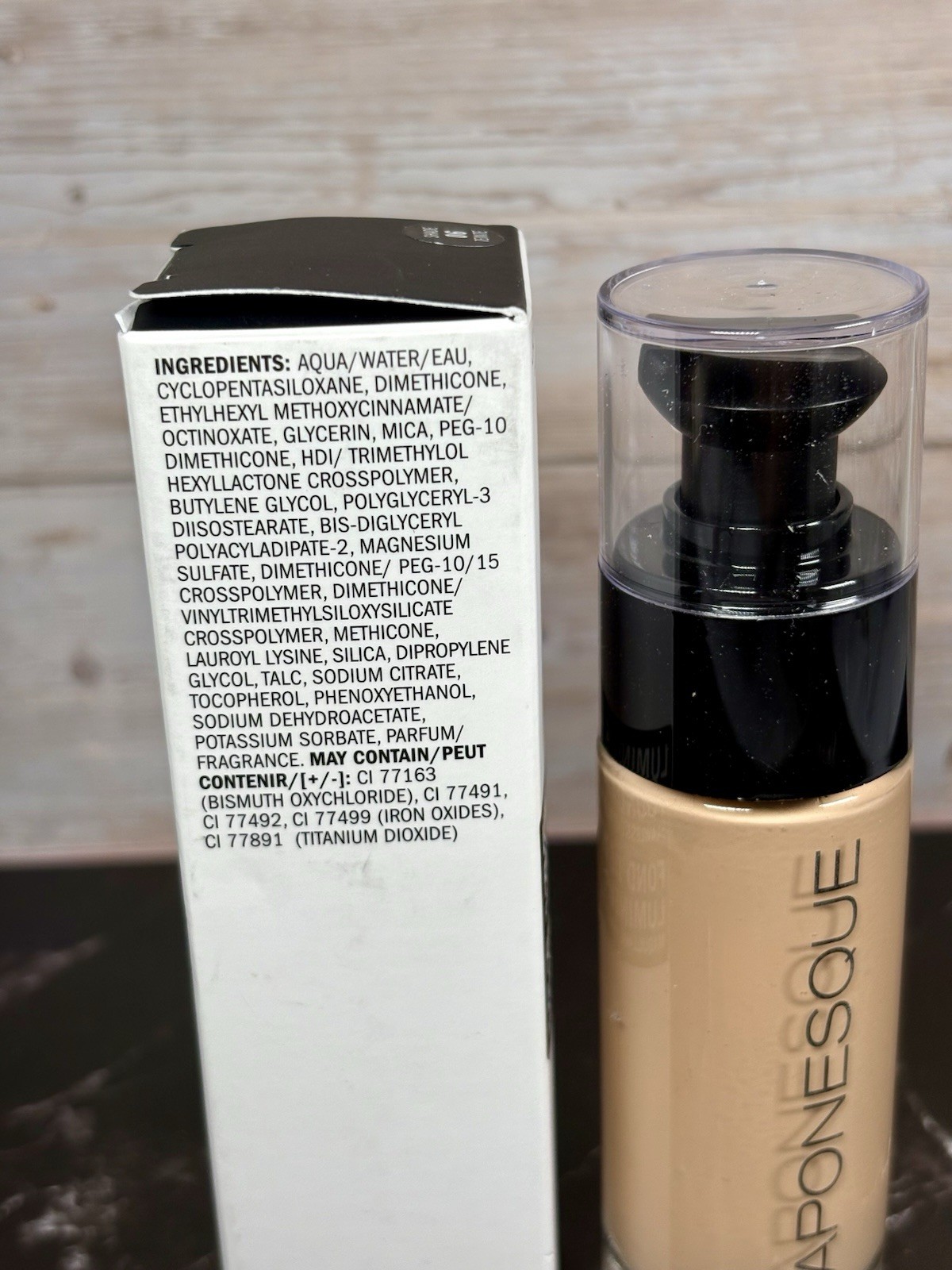 JAPONESQUE Luminous Foundation Liquid Luminous Flawless Buildable Shade 06 0.84