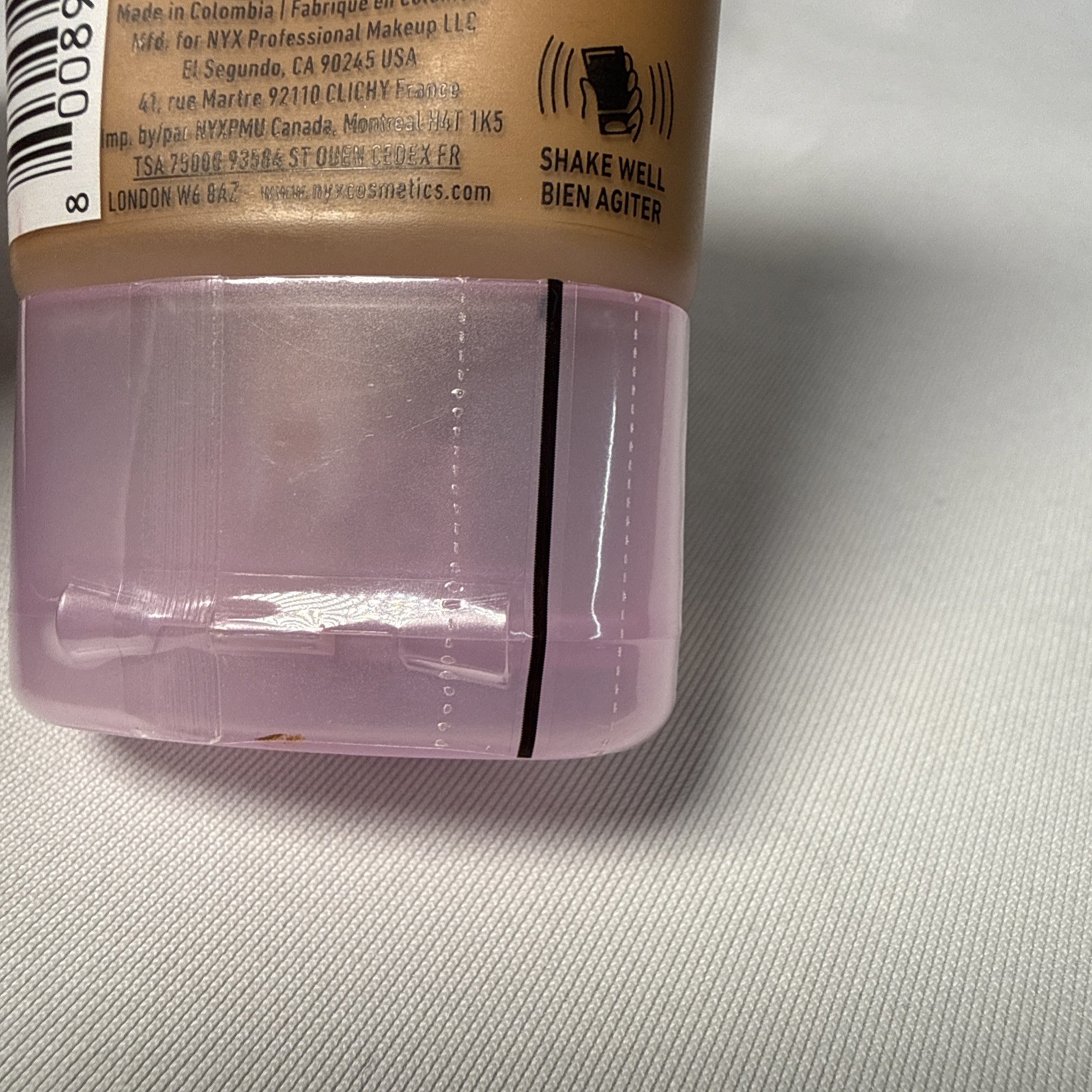 NYX Professional Make Up Bare With Me Blur Tint Foundation BWMBT15: Warm Honey