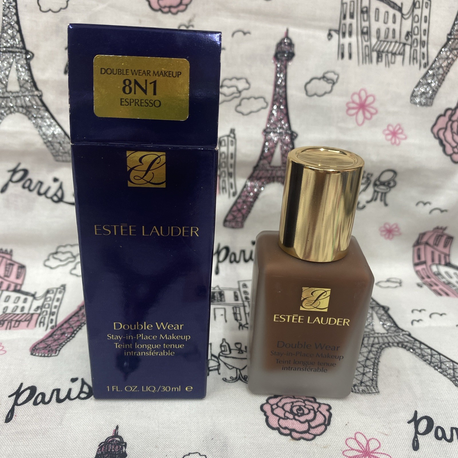 Estee Lauder Double Wear Stay in Place Foundation 8N1 Espresso ORIGINAL FORMULA
