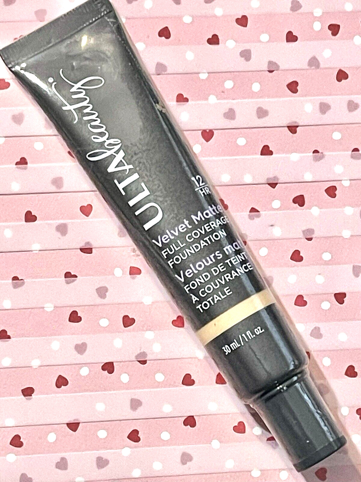 Ulta Beauty Velvet Matte LIGHT WARM Longwear Foundation Nourishing Ingredients