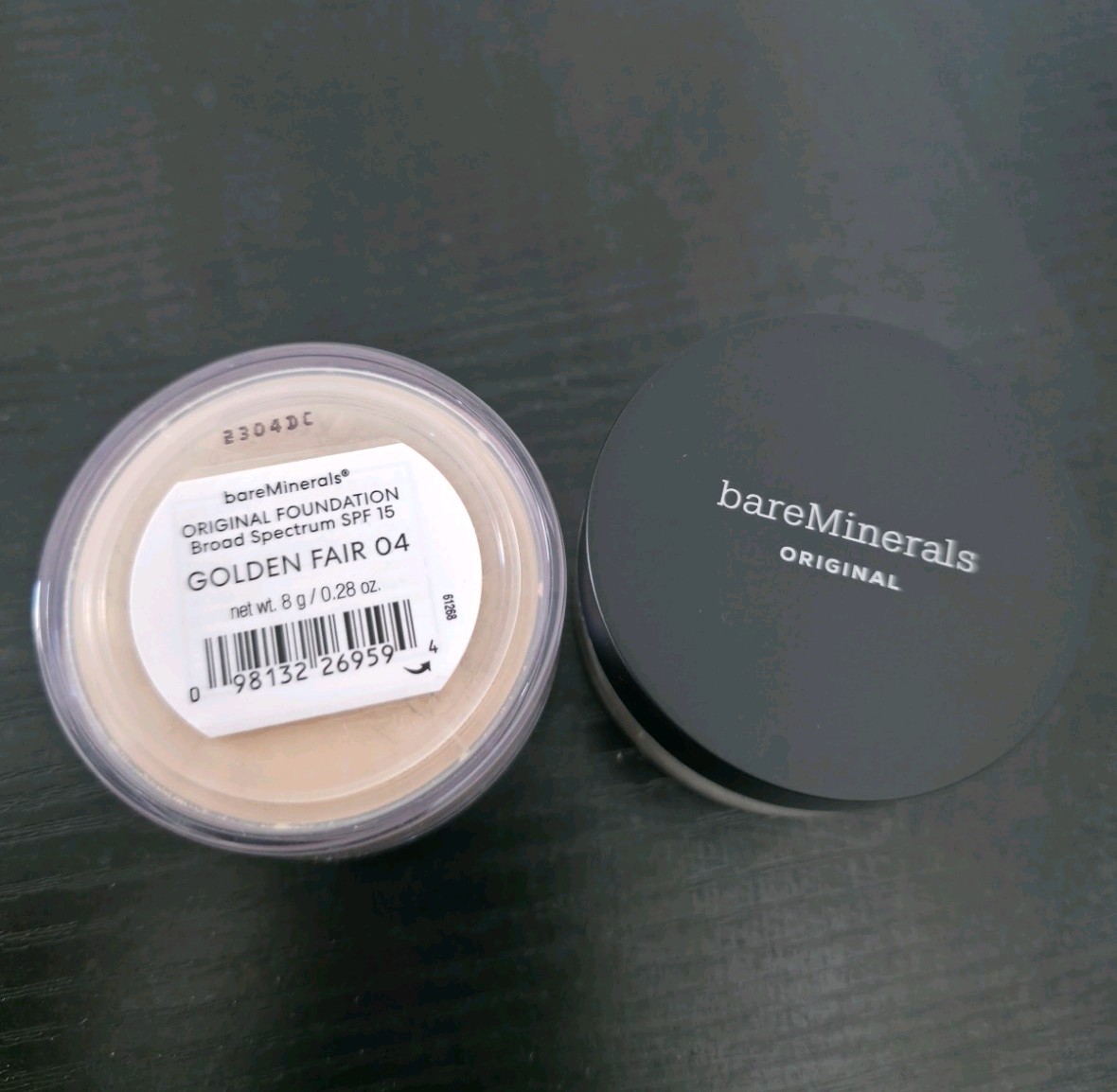 bareMinerals Original Foundation Broad Spectrum SPF 15 Golden Fair 04 New 0.28oz
