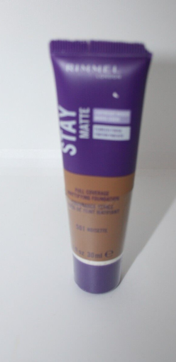 Rimmel London Stay Matte Liquid Mousse Foundation 501 Noisette