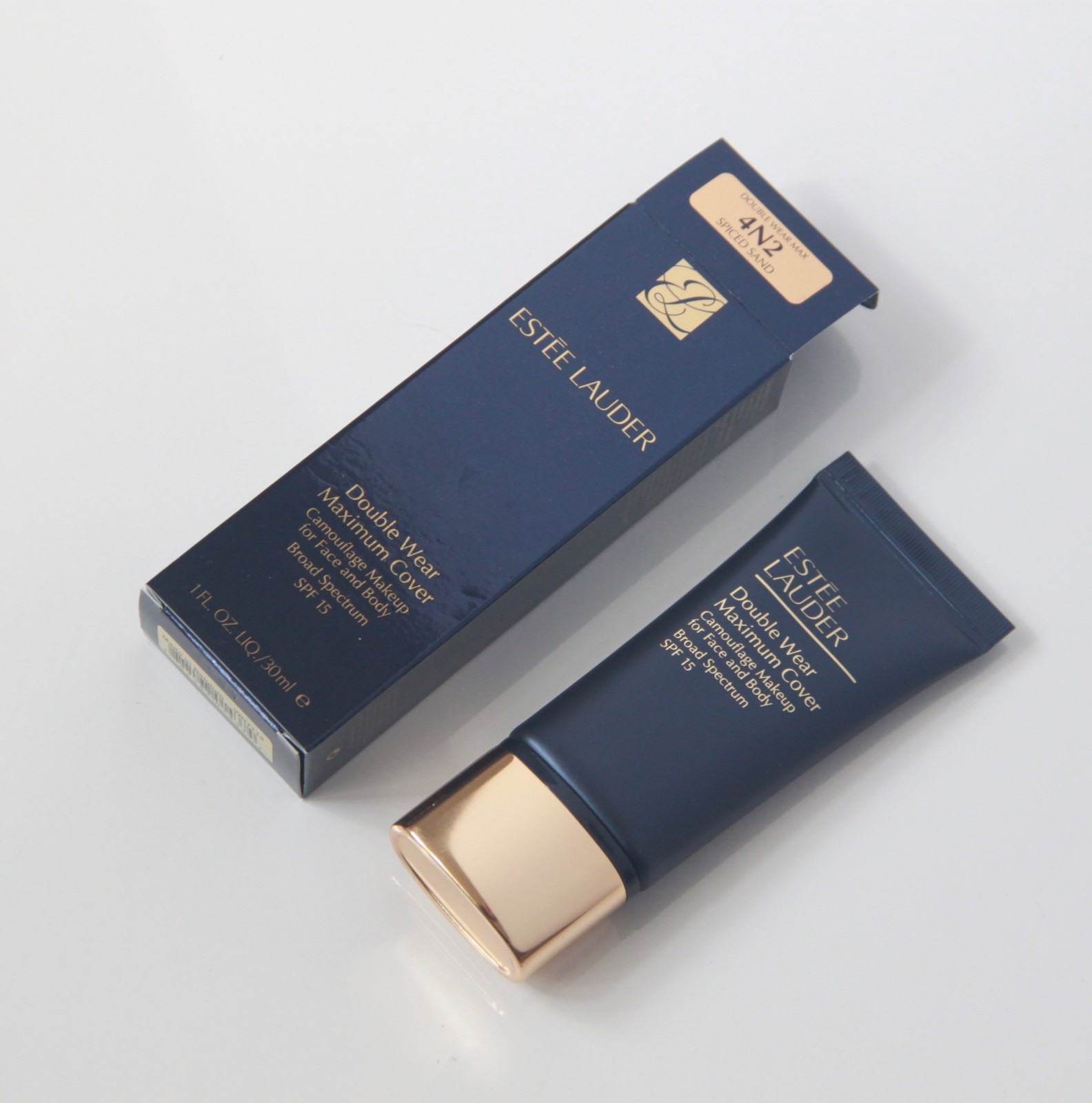 ESTEE LAUDER DOUBLE WEAR MAXIMUM COVER SPF 15 SPICED SAND 4N2 – 1 FL. OZ. SEALED