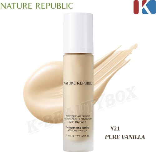 NATURE REPUBLIC Provence Air skin Fit One Day Lasting Foundation #Pure Vanila