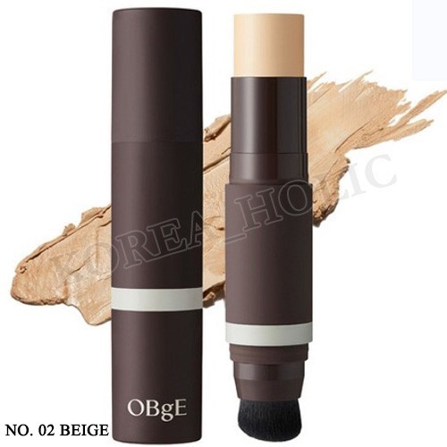 OBGE Natural Cover Foundation 13g SPF50+ PA++++ #02 Beige Korean Make Up NEW