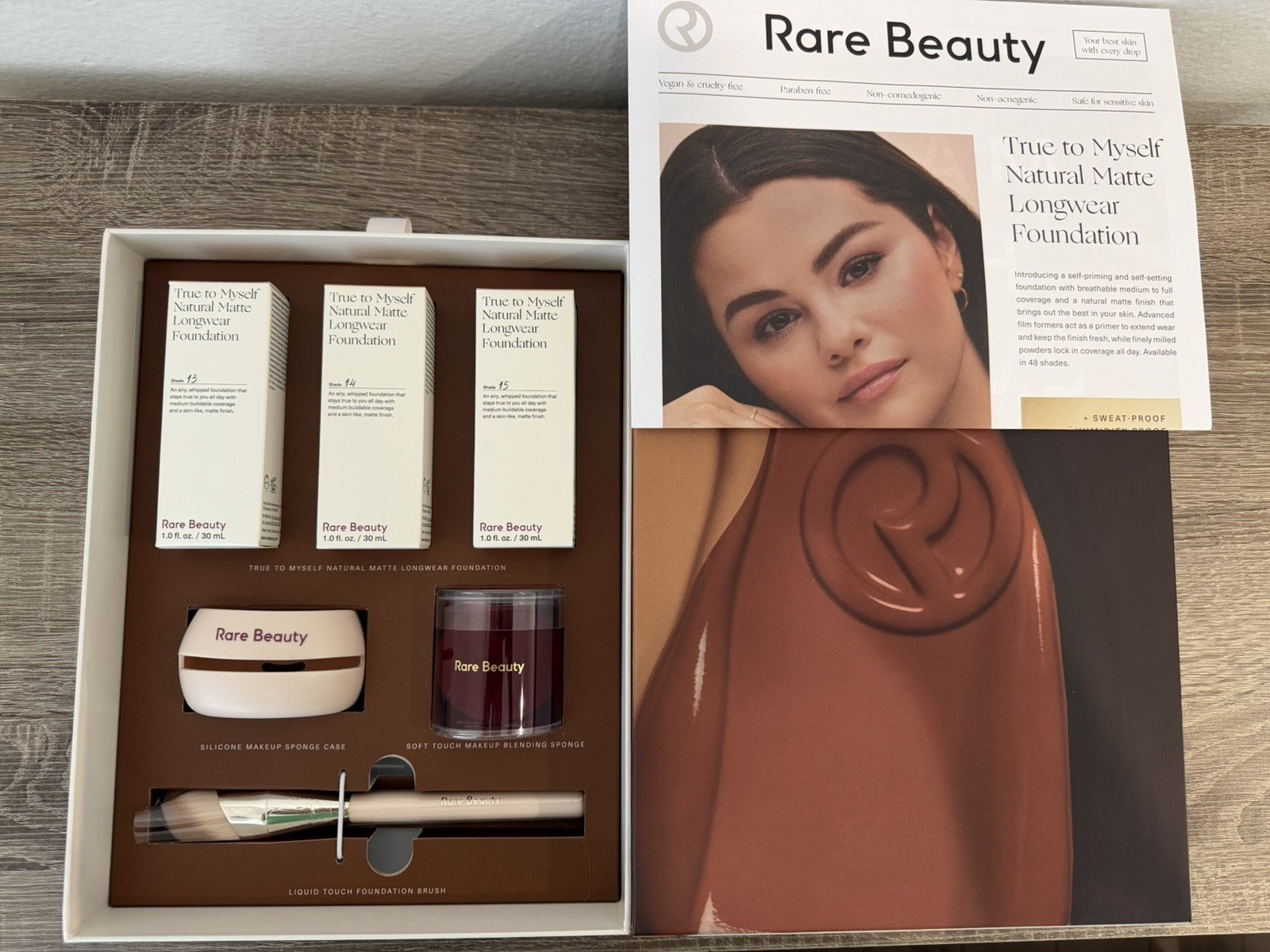 Rare beauty TRUE TO MYSELF Foundation Box Set
