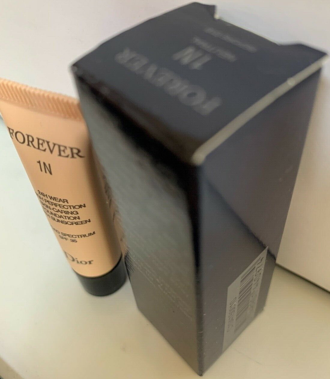 Dior 1N Neutral 010 Forever 24H Wear Perfection Foundation SPF35 SampleAUTHENTIC