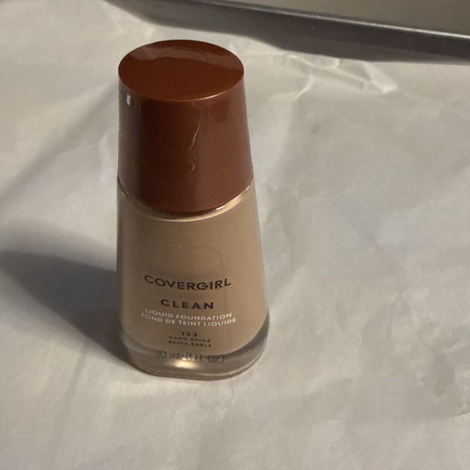 Covergirl Clean Liquid Foundation 153 Sand Beige (30ml / 1oz)