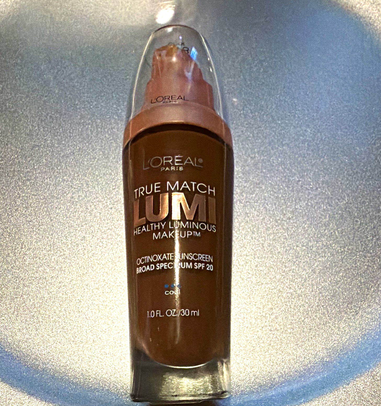 L’Oréal True Match Lumi Liquid Foundation SPF 20 C7-8 Nut Brown/Cocoa 1 oz
