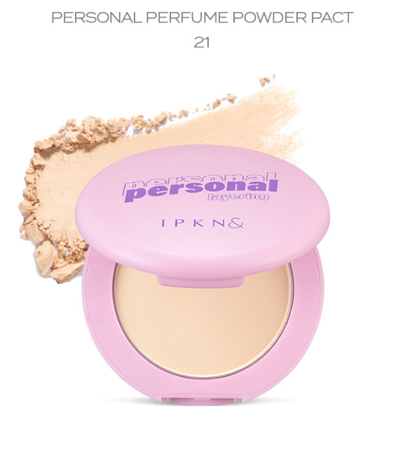 IPKN Personal Perfume Powder Pact 9g 2 Colors K-Beauty