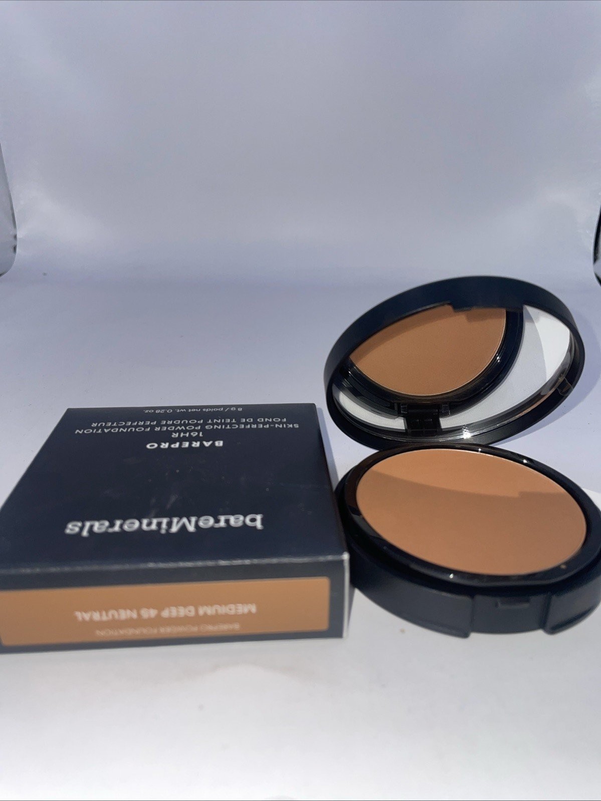 bareMinerals MEDIUM DEEP 45 NEUTRAL Barepro 16hr Perfecting powder Foundation.