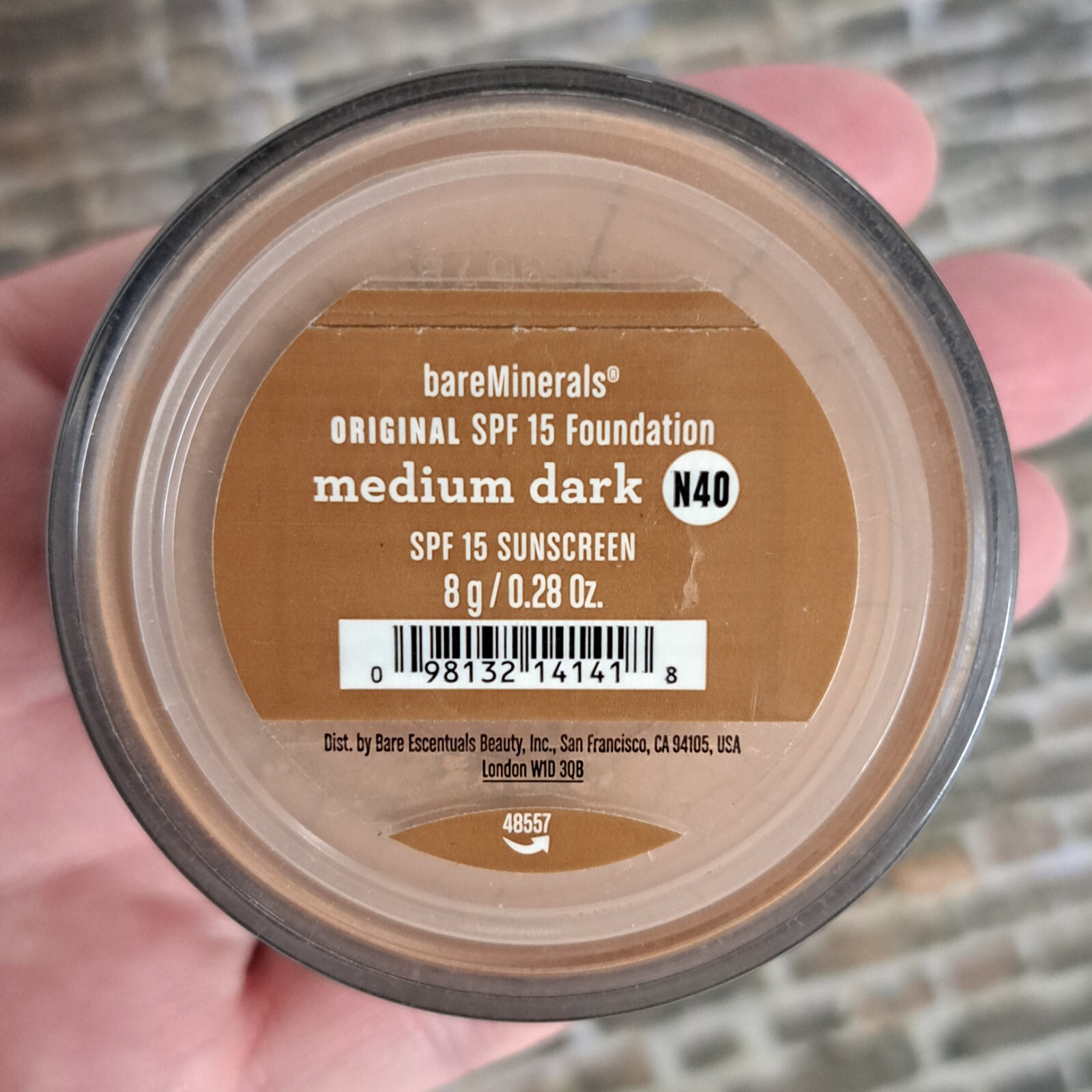 bareMinerals MEDIUM DARK N40 Original Powder Foundation 8 g SPF 15 bare minerals