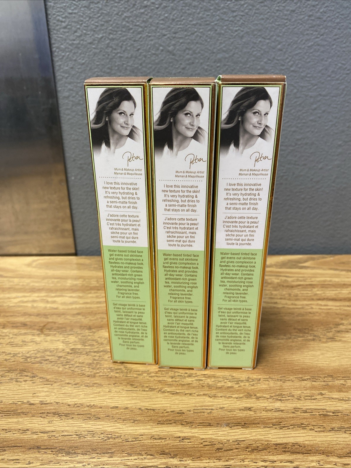 Pixi by Petra H2O SkinTint 1.2 Oz/35ml CHESTNUT Lot Of 3