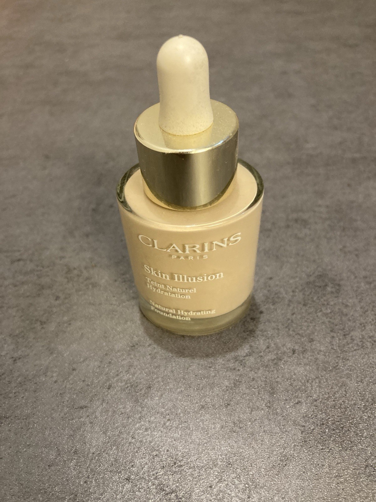 Clarins Skin Illusion Natural Hydrating Foundation #105 NUDE 30ml/1fl oz – NWOB