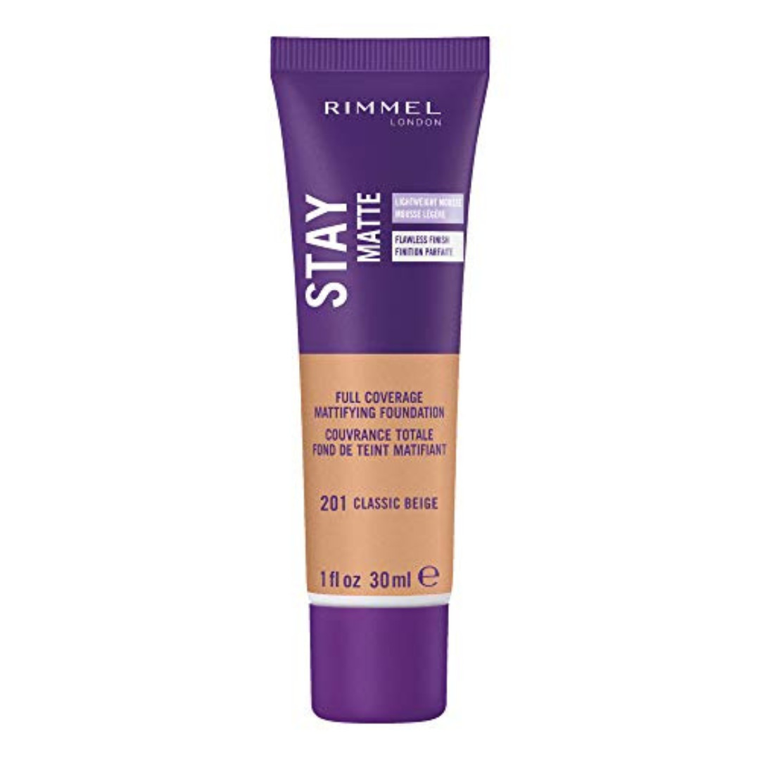 Rimmel London Stay Matte Liquid Mousse, Foundation, Oil-Free, 1oz, Select Color