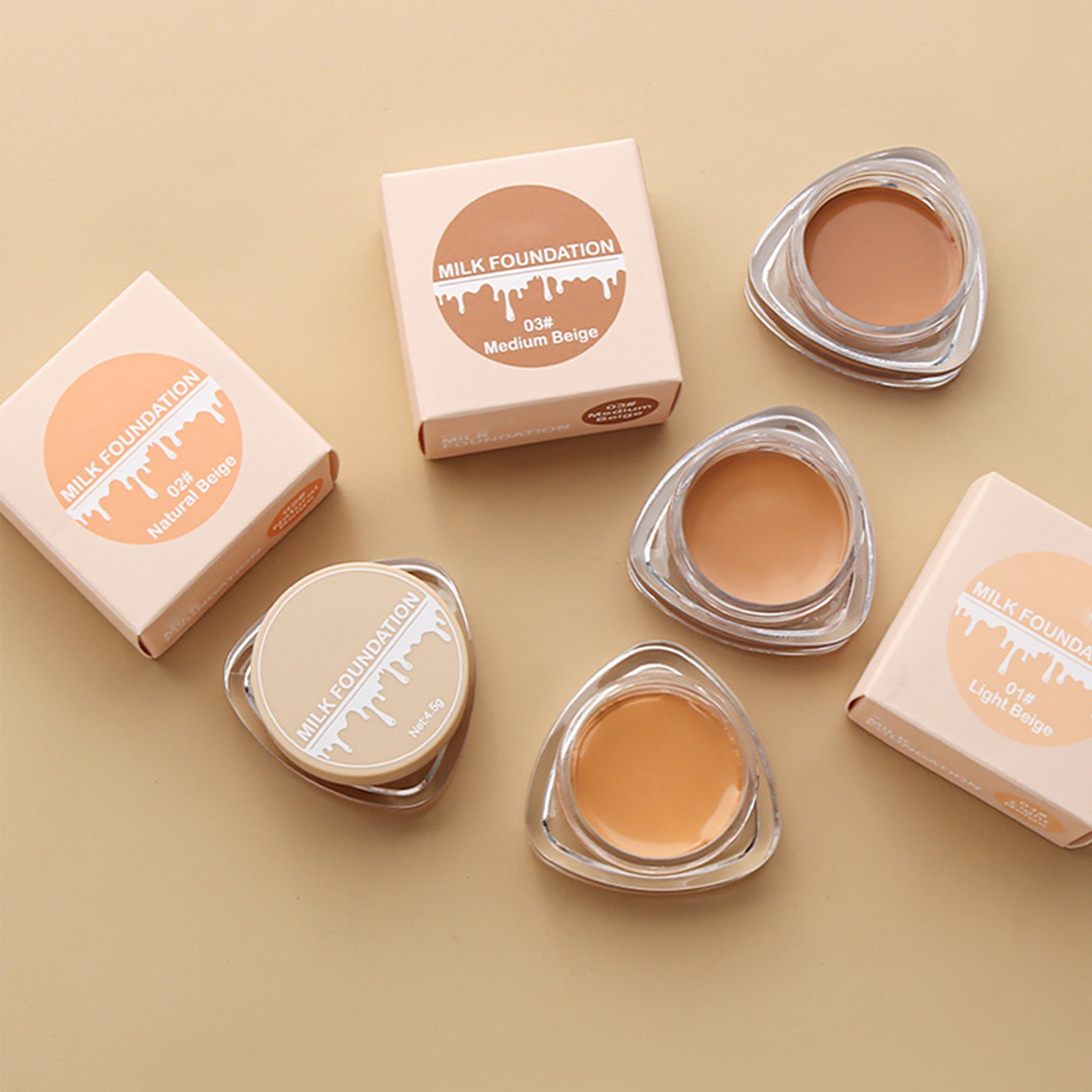 Women 1 Pcs For Facial Makeup Foundation Cream For Daily Makeup Hydrating