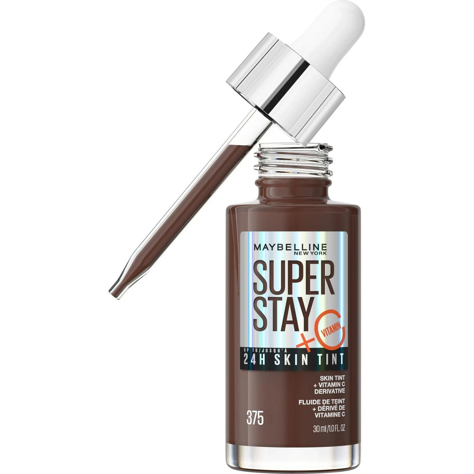 Maybelline Super Stay Super Stay Up to 24HR Skin Tint with Vitamin C, 375