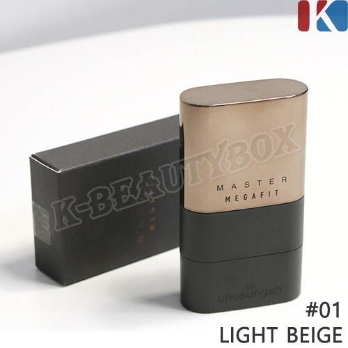 CHOSUNGAH TM Mega Fit Stick Foundation Master SPF50+ PA++++16g Light Beige NEW