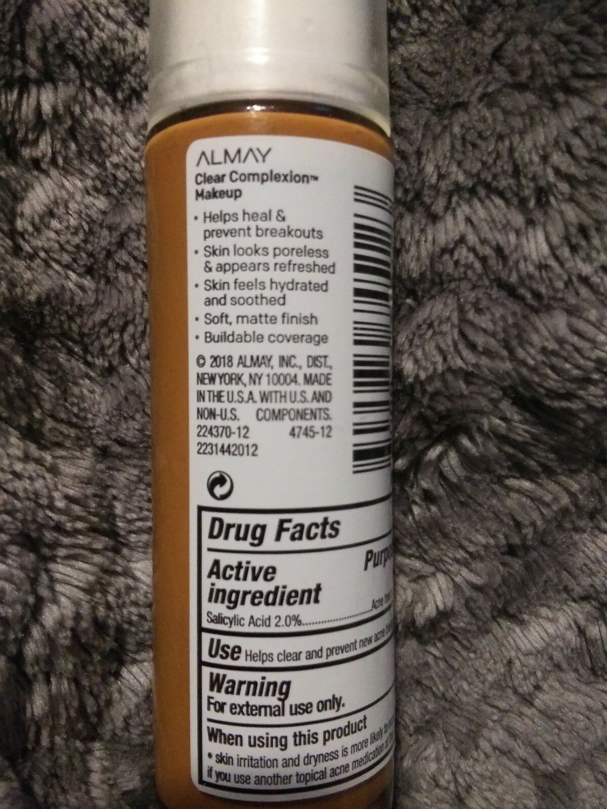 Almay Clear Complexion Makeup *Make Myself Clear* #810 Almond New & Sealed