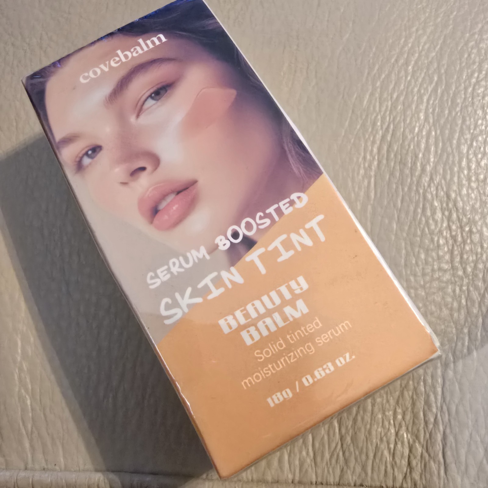 CoveBalm Serum Boosted Skin Tint Balm Shade 6 Beauty Balm Solid Tinted Serum #06