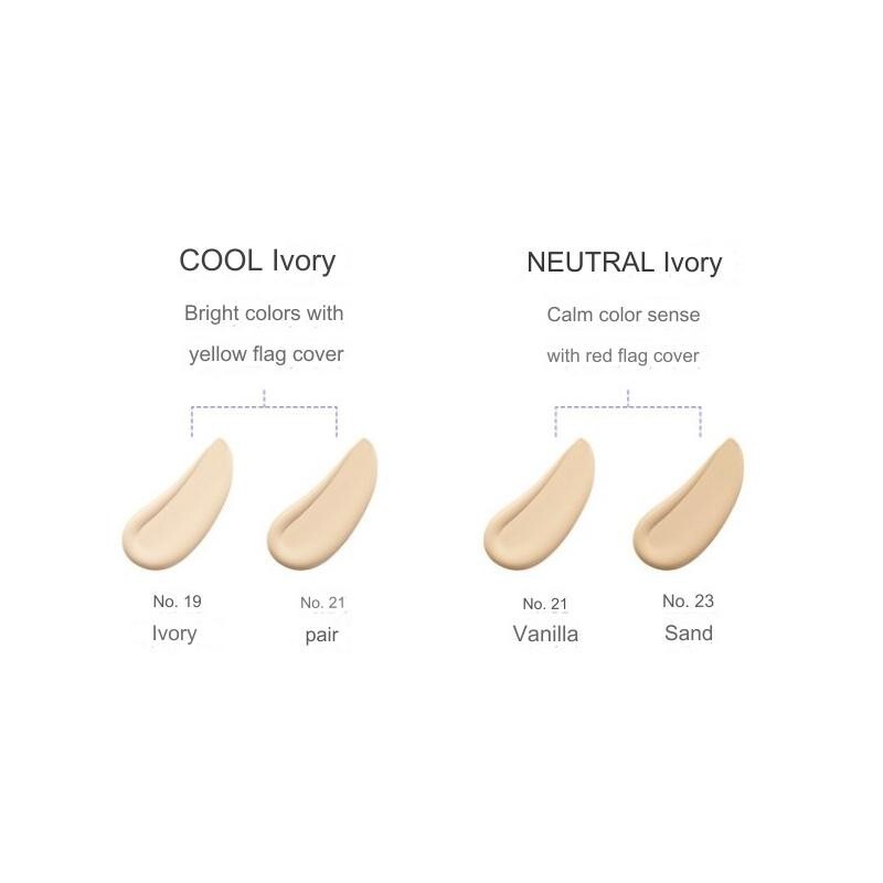 MISSHA Layering Fit Foundation Semi-Glow 35ml SPF38 / PA++ Clear Tone Adhesion