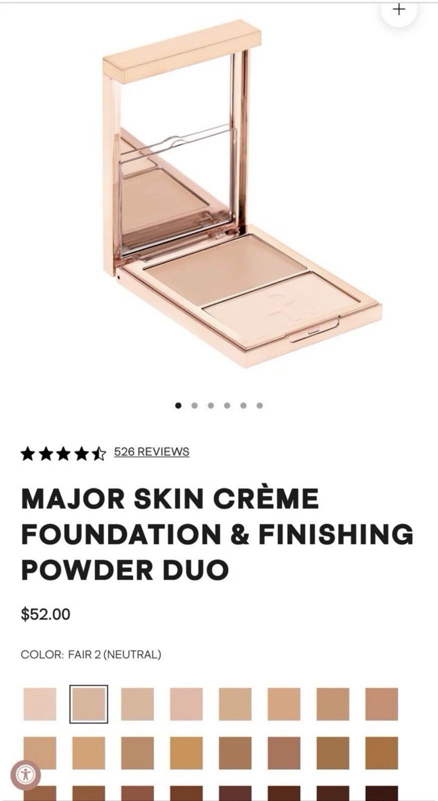 PATRICK TA Major Skin – Crème Foundation & Finishing Powder Duo – Fair 2 Neutral