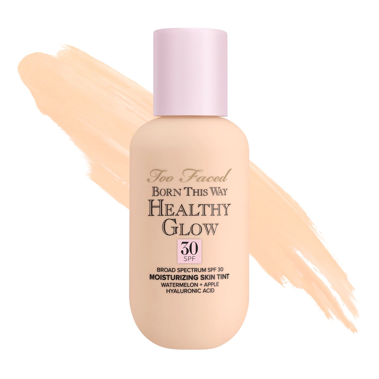 (LOTS OF PRODUCT) TOO FACED BORN THIS WAY HEALTHY GLOW FOUNDATION TINT