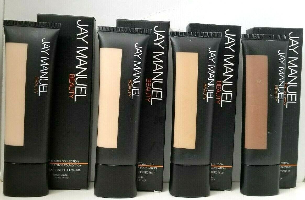 JAY MANUEL Filter Finish Collection Skin Perfector Foundation 1.35 PICK UR SHADE