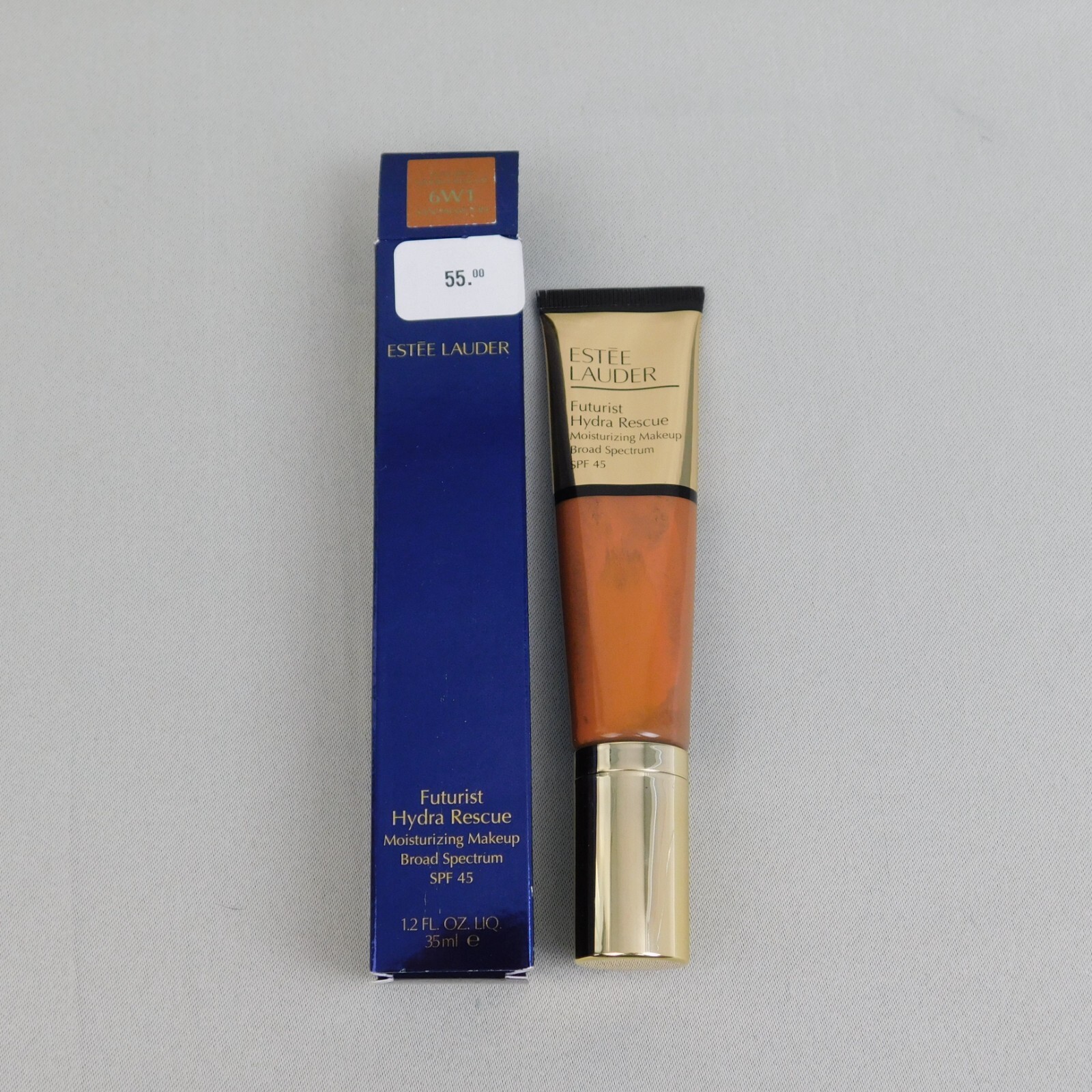 Estee Lauder Futurist Hydra Rescue Moisturizing Foundation 6W1 Sandalwood #2325