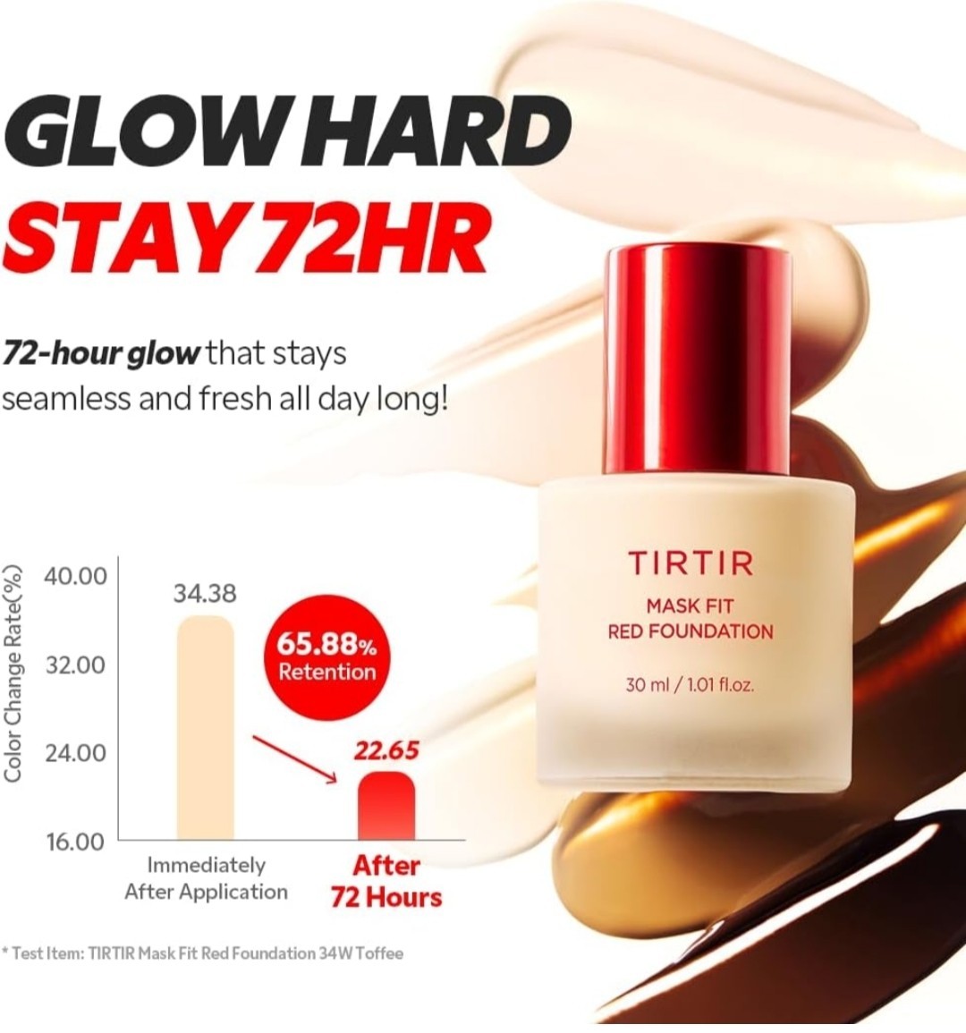 Tirtir Mask Fit Red Foundation 30 ml/ 1.01 FL. oz