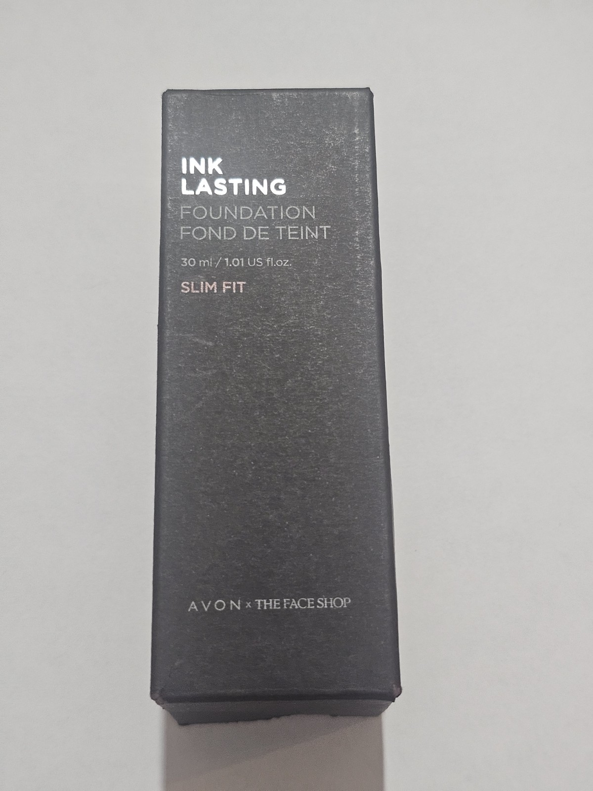 Avon The Face Shop Ink Lasting Foundation Slim Fit In C10 Netural Ivory