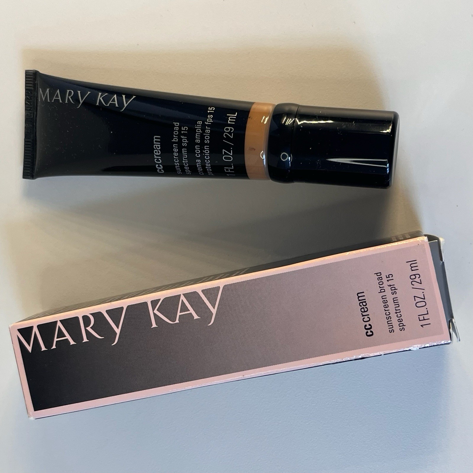 EXP New In Box Mary Kay CC Cream Sunscreen Broad Spectrum SPF 15 DEEP Fast Ship